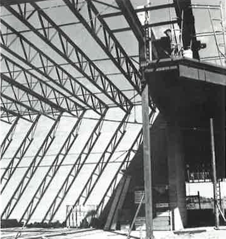 Company Vehicle Garage Construction – New Bldg. 1985