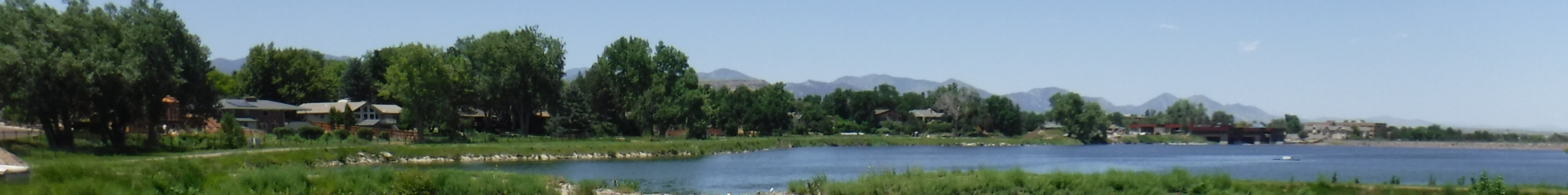 Homes on Maple Grove Reservoir